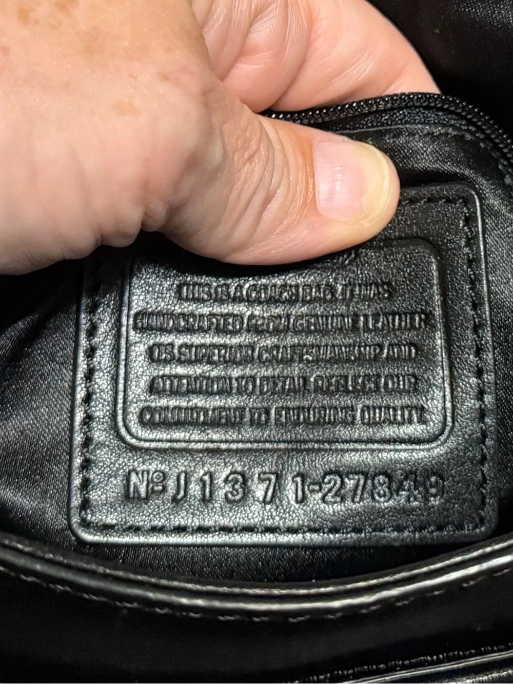 Coach Madison Sadie 27849 Python Embossed Leather Satchel